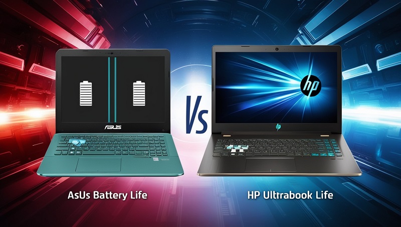 Battery Life Asus vs Hp