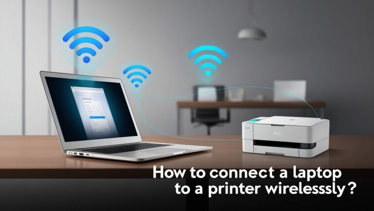 How to Connect a Laptop to a Printer Wirelessly