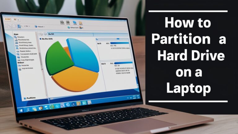 How to Partition a Hard Drive on a Laptop