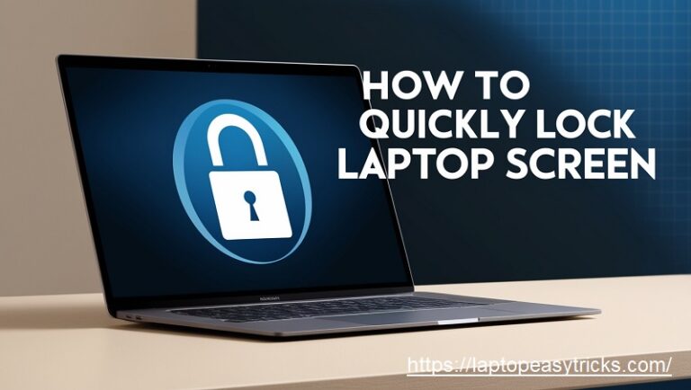 How to Quickly Lock Your Laptop Screen