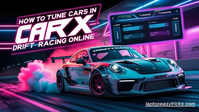 How to Tune Cars in CarX Drift Racing Online