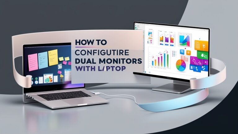 How to configure dual monitors with laptop