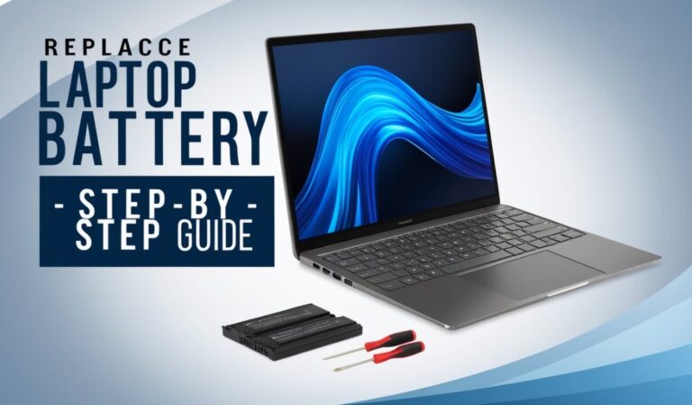 How to replace a laptop battery