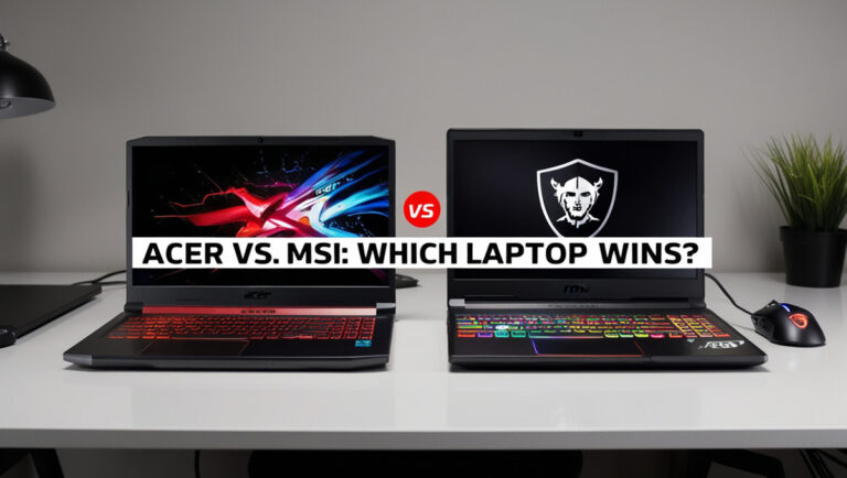 Acer vs MSI Laptops