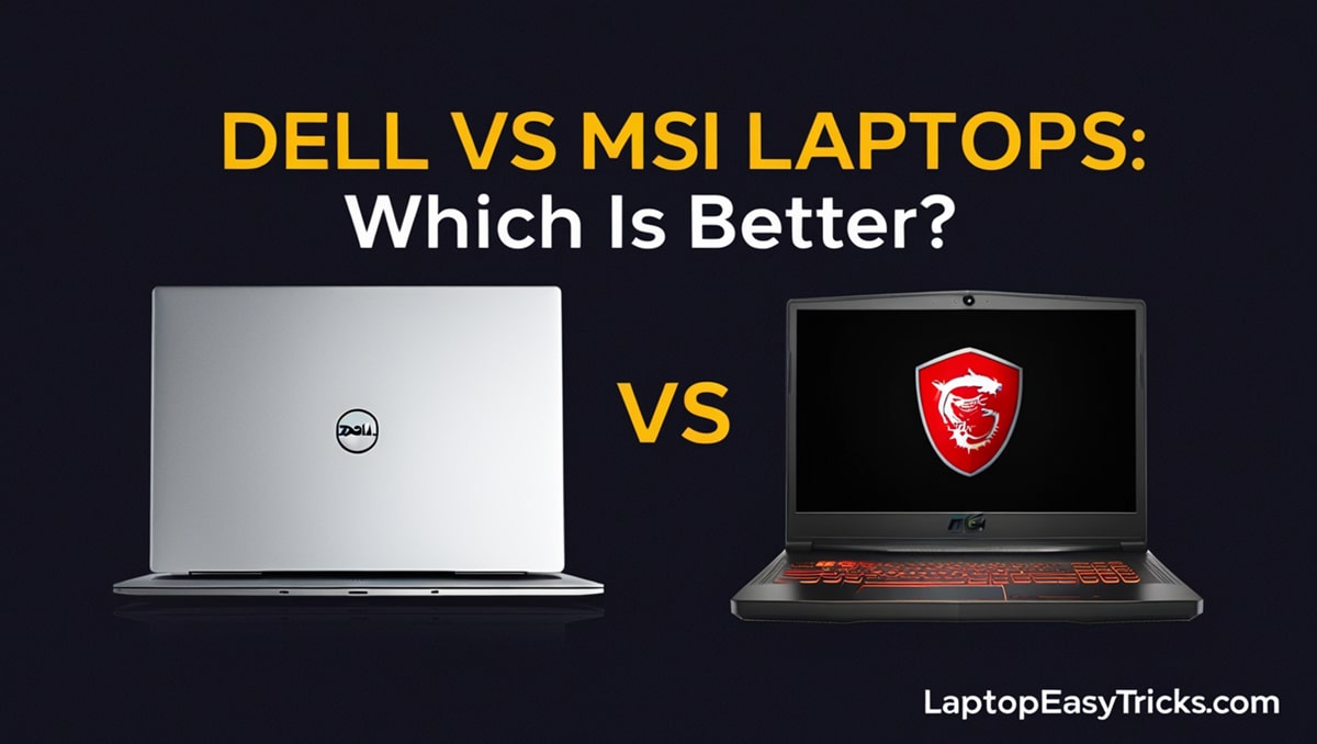 Dell vs MSI laptops