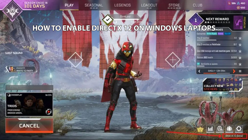 How to Enable DirectX 12 on Windows Laptops