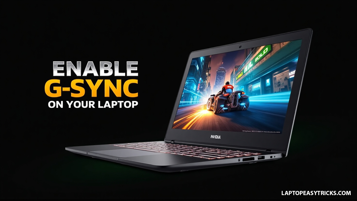 How to Enable G-Sync on a Gaming Laptop