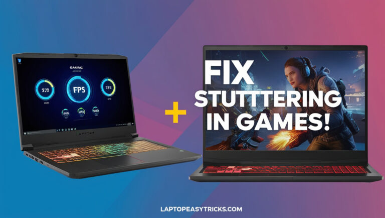 How to Fix Stuttering in Games on a Laptop