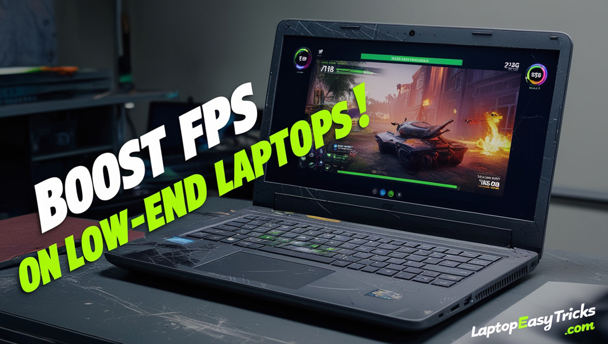 How to Increase FPS on a Low End Laptop