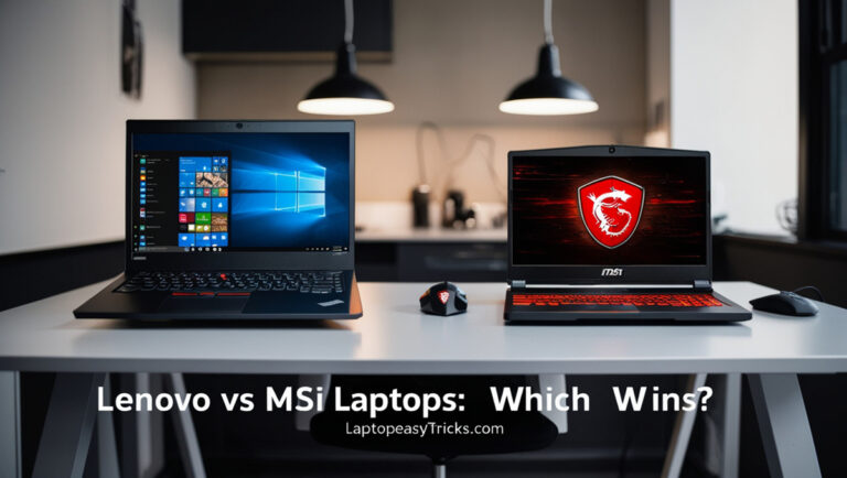 Lenovo vs MSI Laptops