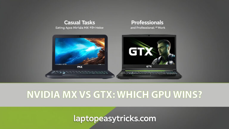 NVIDIA MX vs GTX